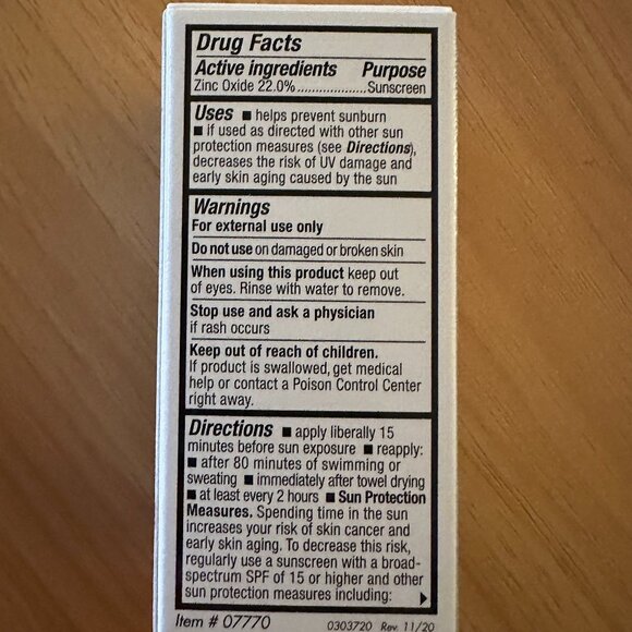 Elta MD UV Stick Sunscreen Broad Spectrum Face & Body SPF 50+ With Zinc 09/2024 - Picture 5 of 6